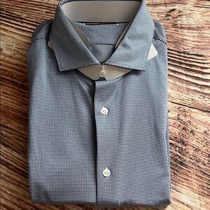 Charles Tyrwhitt Performance Jersey Long Sleeve Shirt L